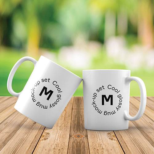 موکاپ لایه باز ماگ لیوان