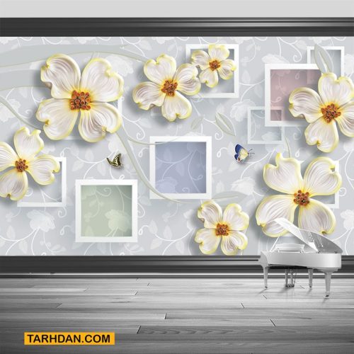 دانلود کاغذ دیواری لایه باز با کیفیت عکس گل